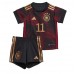 Billiga Tyskland Mario Gotze #11 Barnkläder Borta fotbollskläder till baby VM 2022 Kortärmad (+ Korta byxor)
